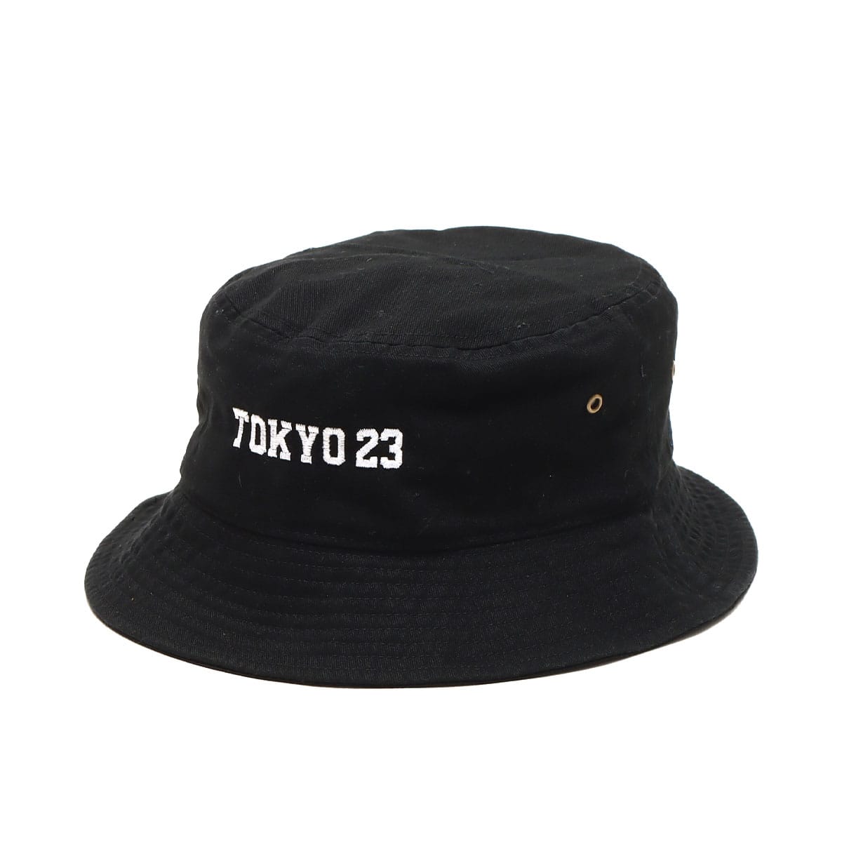 TOKYO 23 BUCKET HAT BLACK 22SS-I（トウキョウ23 バケットハット