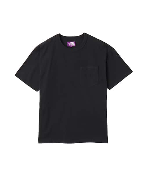 THE NORTH FACE PURPLE LABEL 8oz Field Pocket Tee Black（ザ ノース