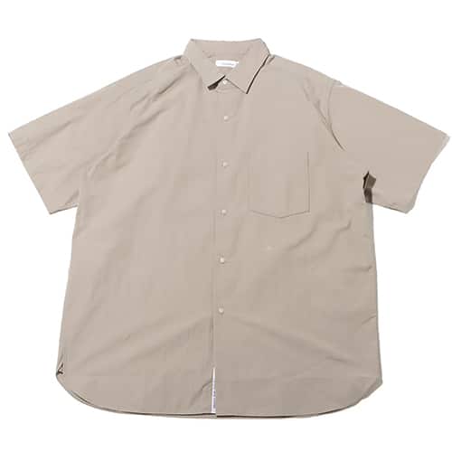 nanamica Regular Collar Wind H/S Shirt Sax 23SP-I（ナナミカ