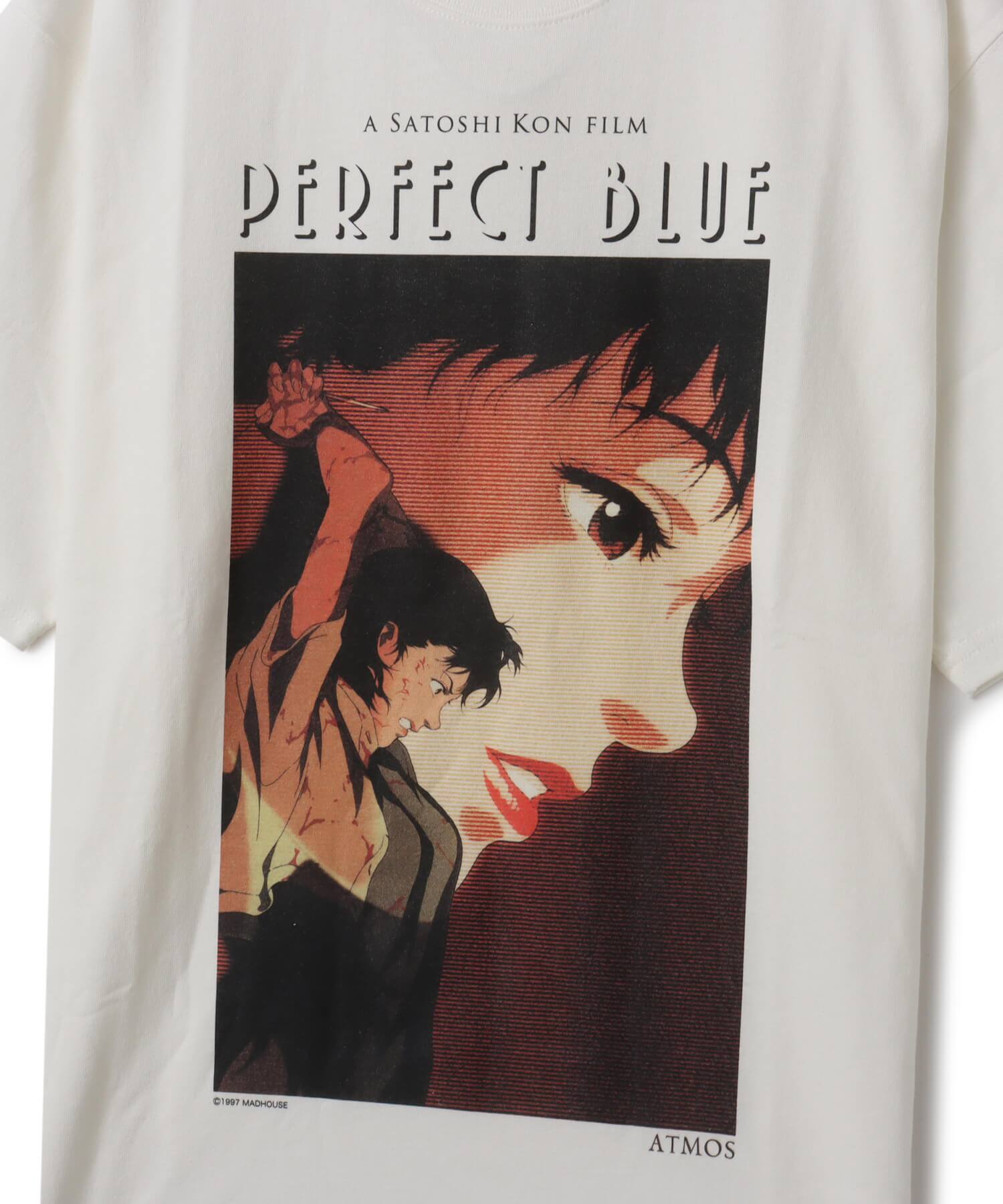 PERFECT BLUE x atmos T-shirt 2 WHITE（パーフェクト ブルー x