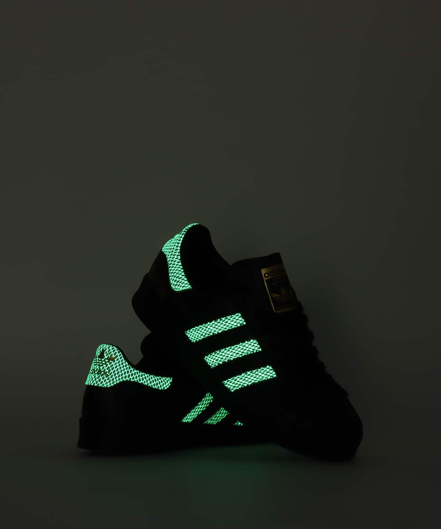 adidas SUPERSTAR 82 GTX atmos“GID-SNK” CBLACK/FTWWHT/GOLDMT