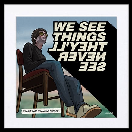 Oasis - Live Forever | Jaymokid