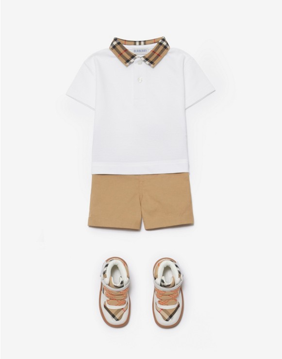 ノア様♡18m BURBERRYベビー 大人気 ロゴTシャツ ラインロゴレギンス