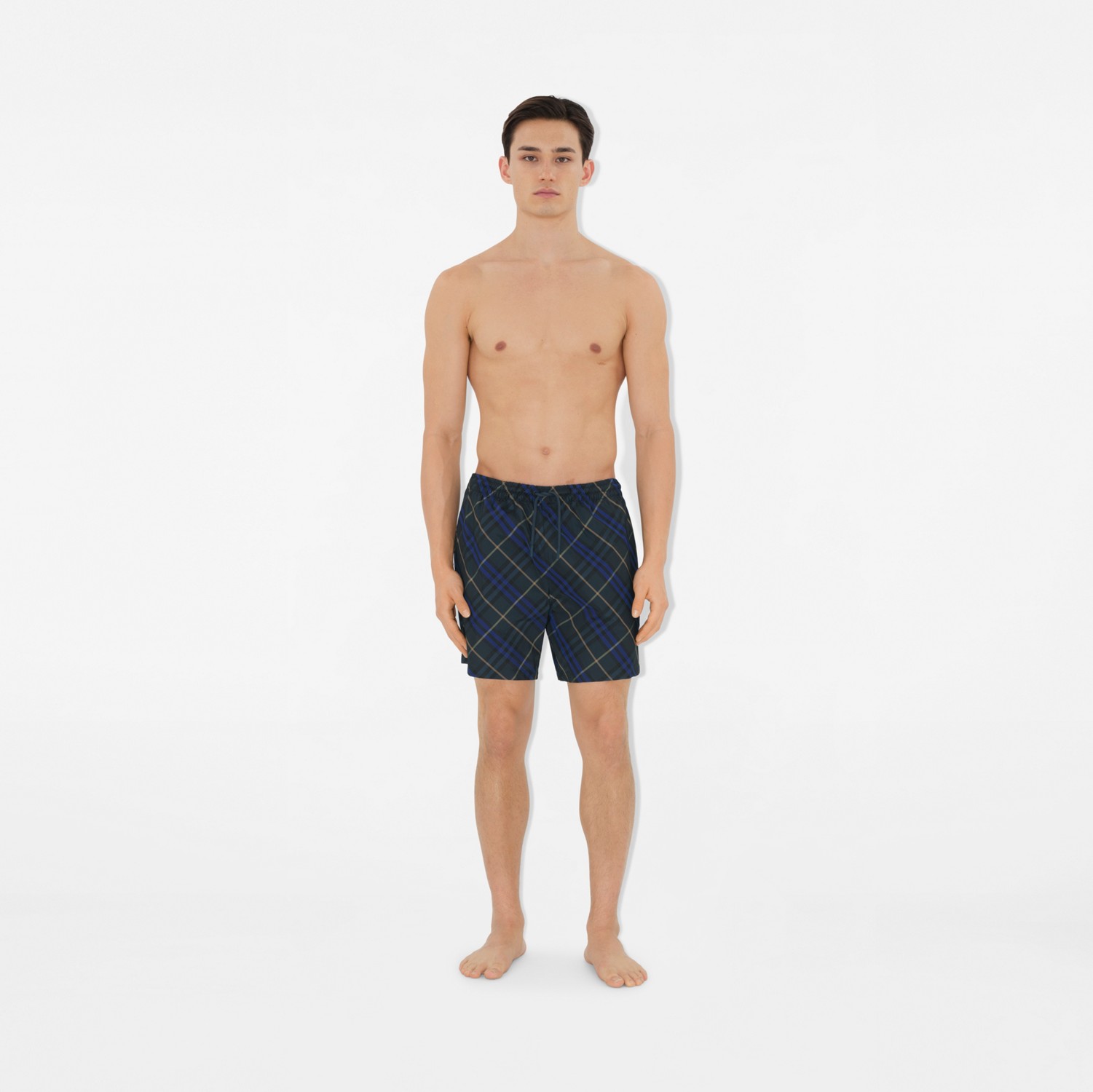 バーバリー 水着 海パン スイムショーツ メンズBURBERRY 黒