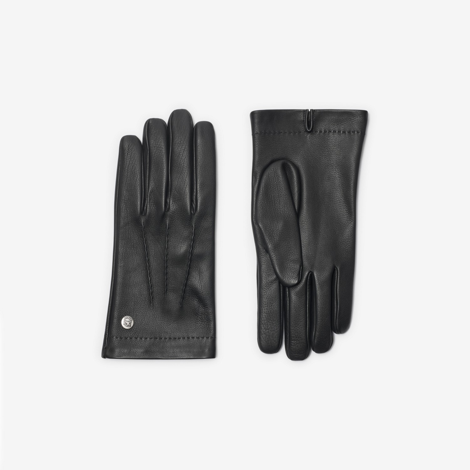 BURBERRY BLACK LABEL レザーグローブ 25cm ブラック レザーグローブ