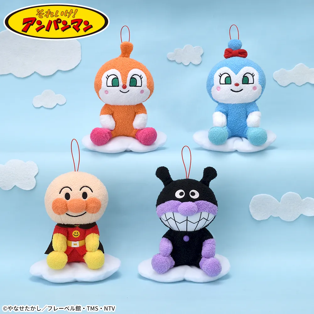 それいけ！アンパンマンなかよし巾着ぬいぐるみLL“コキンちゃん”が登場