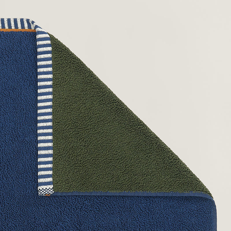 ゲストタオル 《ヴィス・ヴェルサ》 - ブルー | Hermès - エルメス