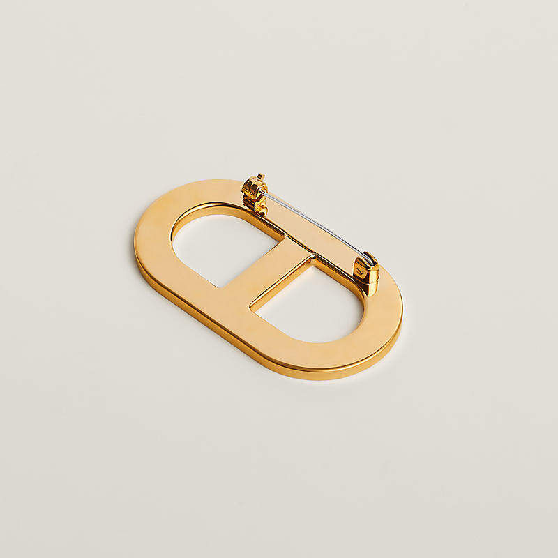Chaine d'Ancre brooch - Beige | Hermès Singapore