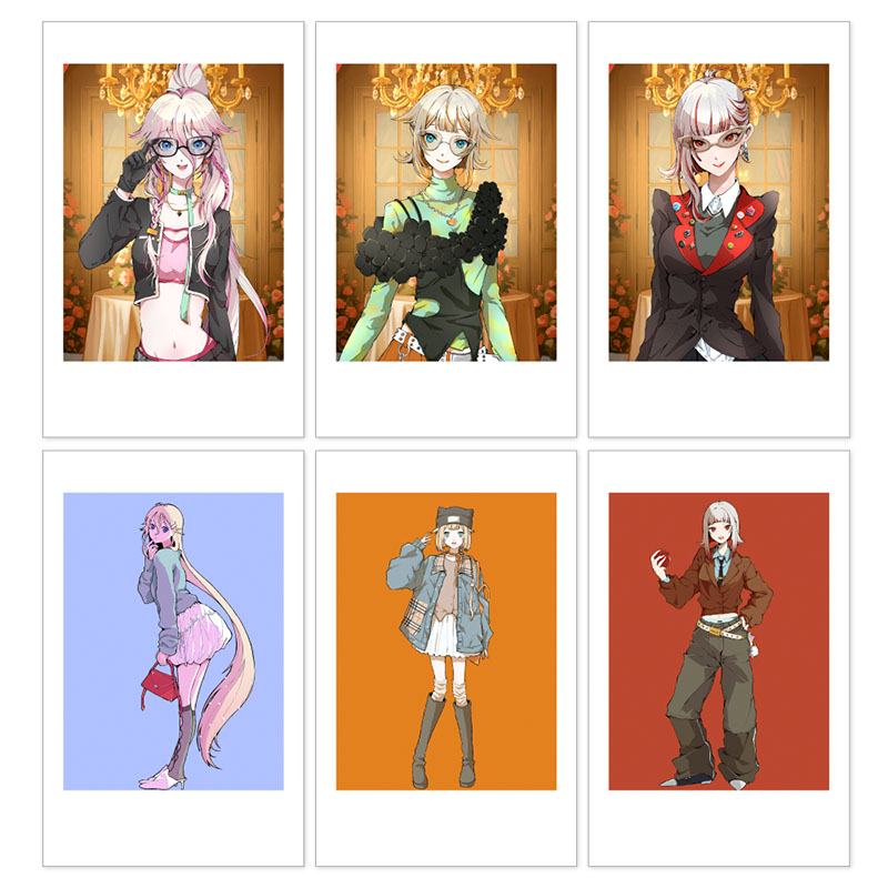 鮮血A子ちゃん 滅多刺しひろくん チェキ4枚