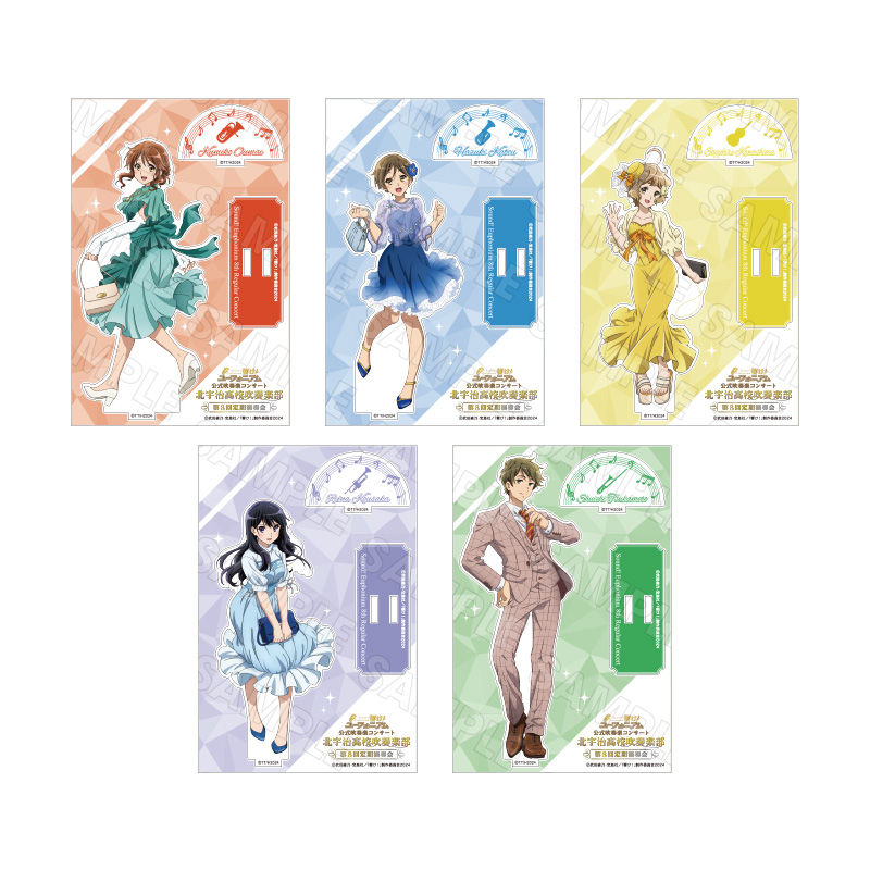 響け!ユーフォニアム 高坂麗奈 バースデーキャンバスアート 京アニ