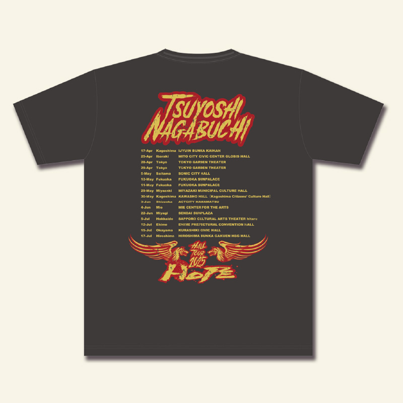 Blood Tsuyoshi Nagabuchi Tシャツ 2024 Blood Tsuyoshi Nagabuchi T