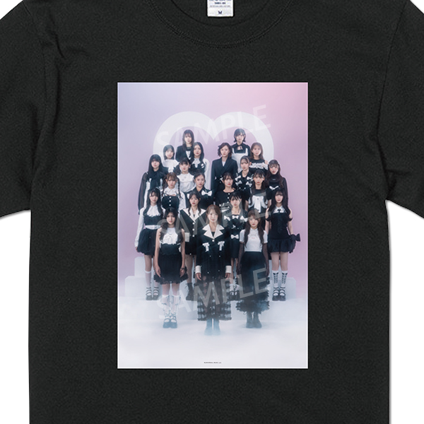 30th Single『がんばらぬわい』Tシャツ ブラック - NMB48 OFFICIAL