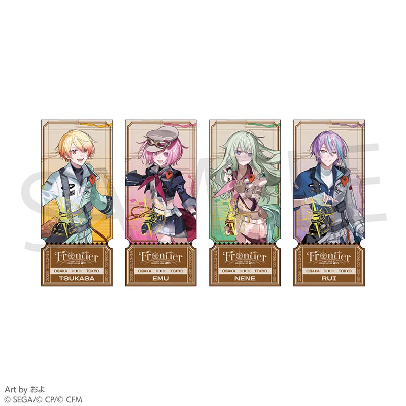 チケット風カードセット ワンダーランズ×ショウタイム - プロジェクト