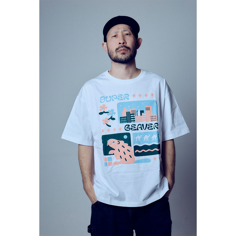 Twinkle ボックスシルエットTシャツ - SUPER BEAVER TOUR OFFICIAL GOODS