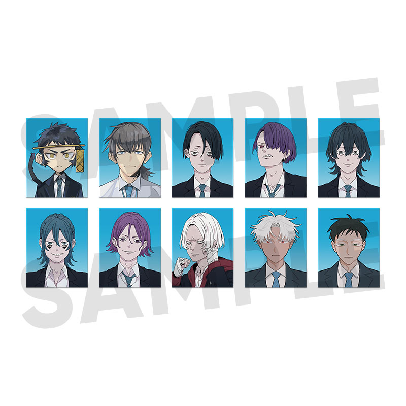 証明写真風ステッカーランダム5枚セット（33種＋シークレット2種