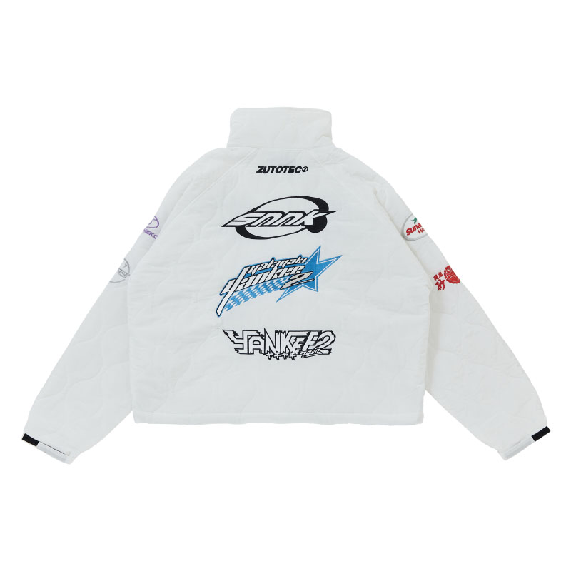 SNNK Sponsor Quilting Jacket (Cosmic White) - ZUTOMAYO MART
