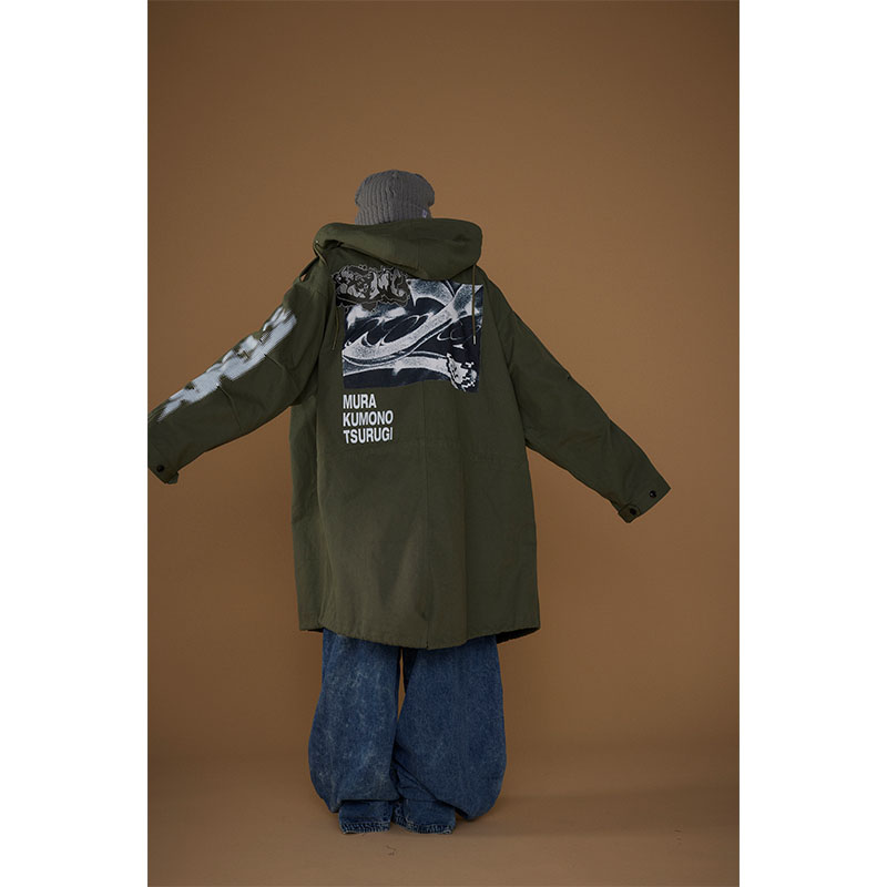 MURAKUMO ModsCoat Lサイズ 叢雲 ずっと真夜中でいいのに。 モッズ