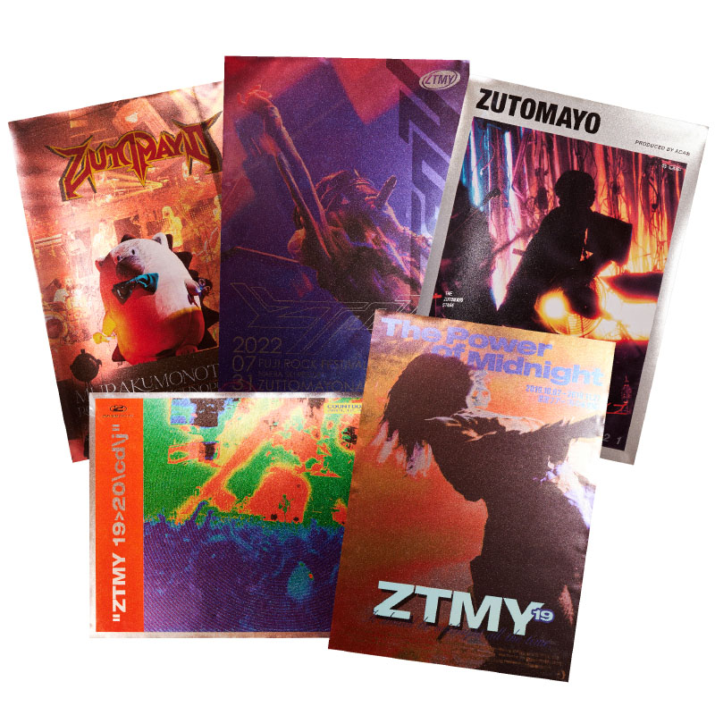 LIVE Photo Metallic Poster 5 Set 2019-2023 - ZUTOMAYO MART