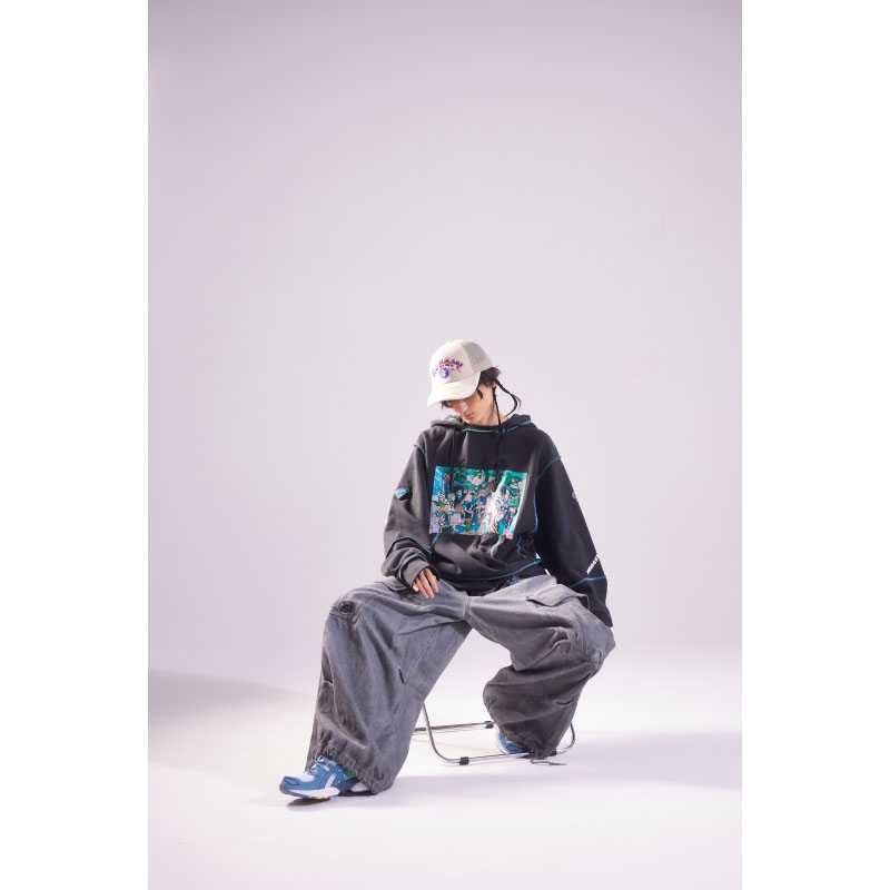 Denim Cargo Pants - ZUTOMAYO MART