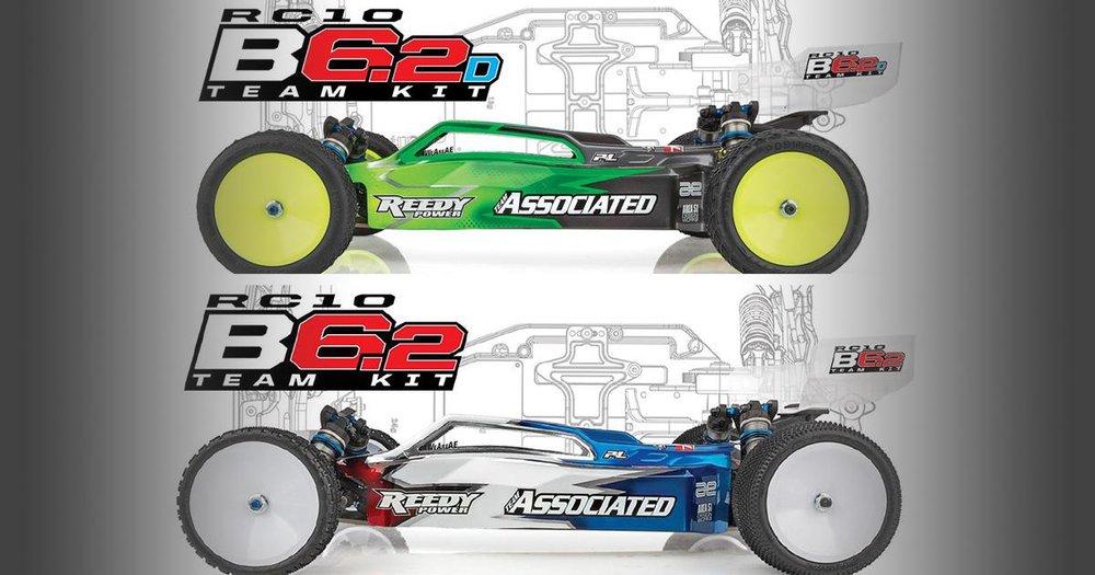 LiveRC - Team Associated Unveils New B6.2 and B6.2D 2wd Buggies