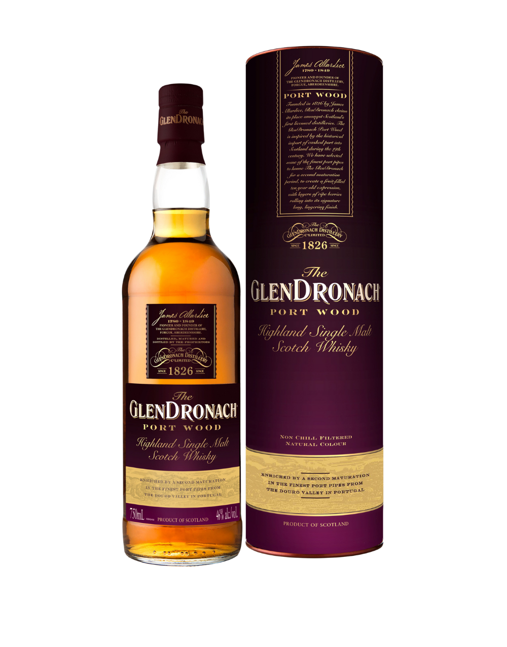 The Glendronach Single Malt Scotch Whisky Portwood | ReserveBar