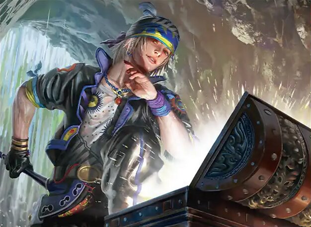 R*a様 MTG 超稀少 トレジャーハンター、ロック 日本語 拡張アート FOI