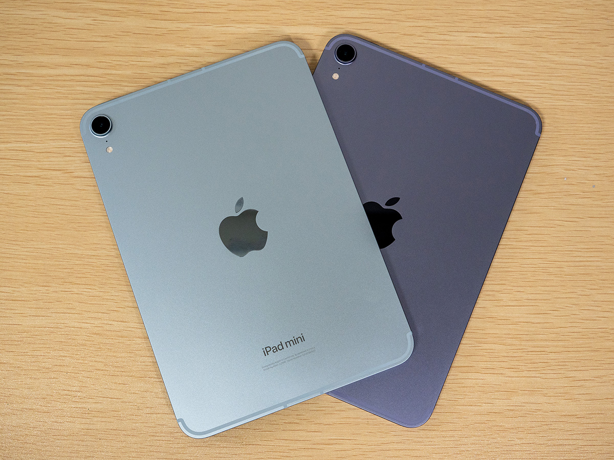 美品Apple iPadmini 第7世代 ブルー a17pro 128GB iPad mini（A17 Pro