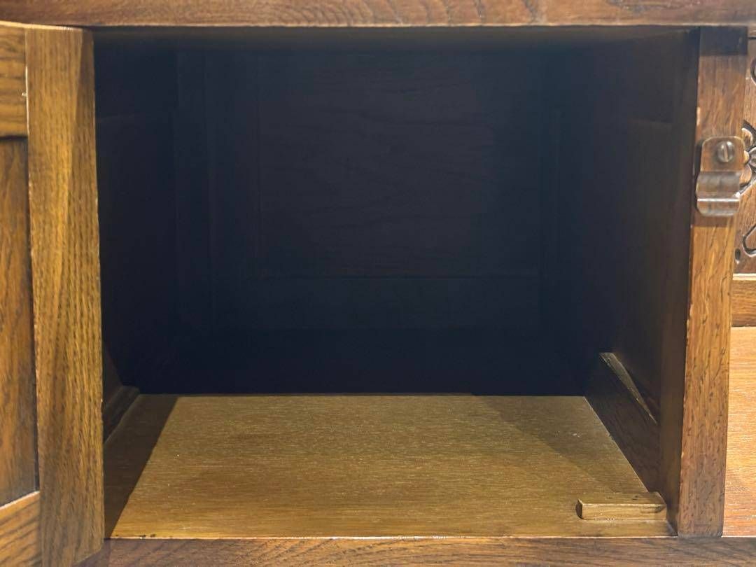 希少 英国 イギリス テレフォンベンチ ベンチ オーク材 アンティーク