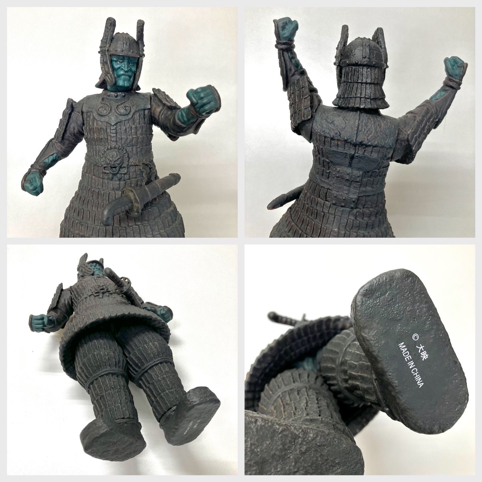 郵B2319◇大魔神 特大フィギュア 大映 約34cm 台座付 精巧な造り 大