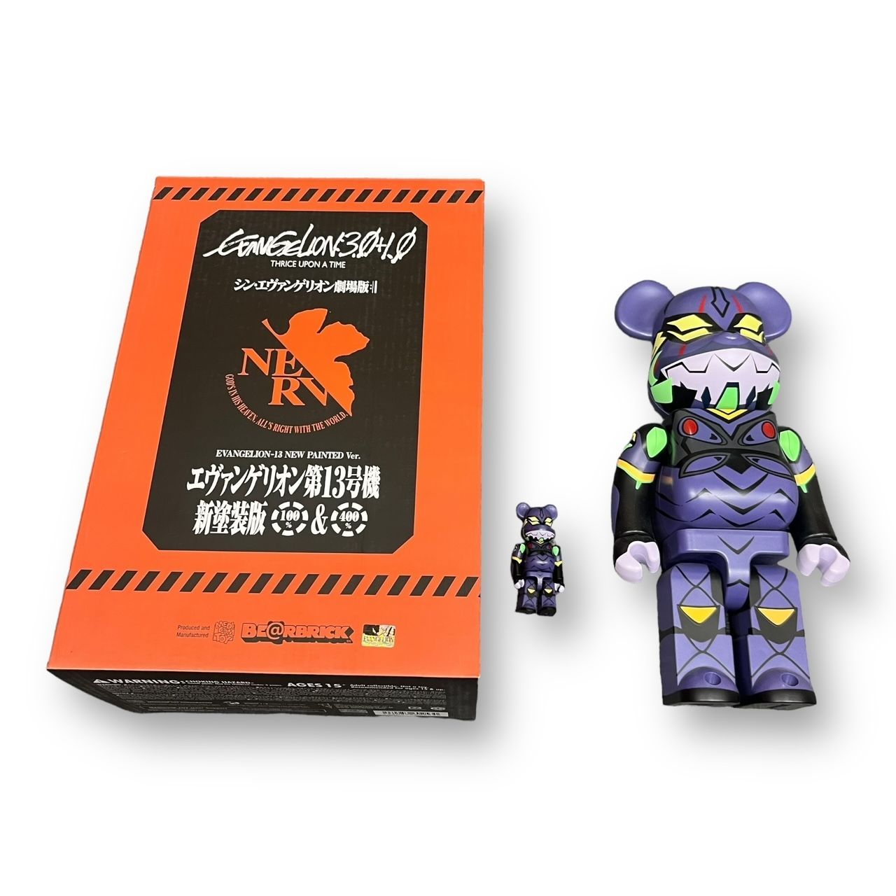 BE＠RBRICK エヴァンゲリオン 第13号機(新塗装版) 1000％ 【公式通販】