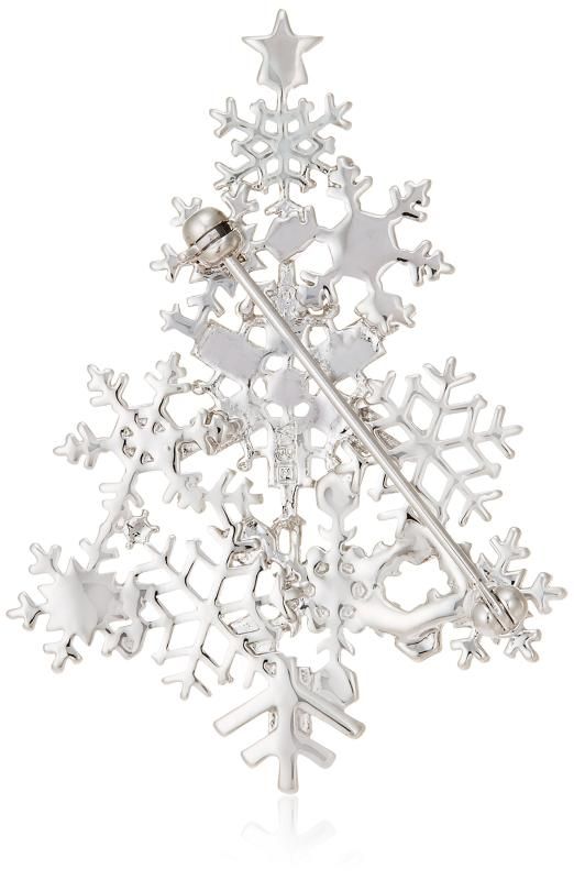 ☆美品！VENDOME BOUTIQUE ベアとツリーのピンブローチ クリスマス