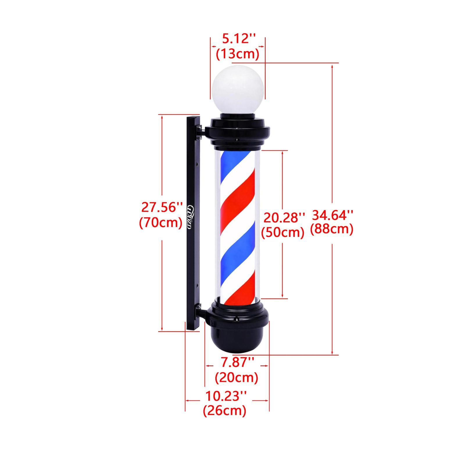 値下中】サインポール 床屋 dandy salon 値下中】サインポール 床屋