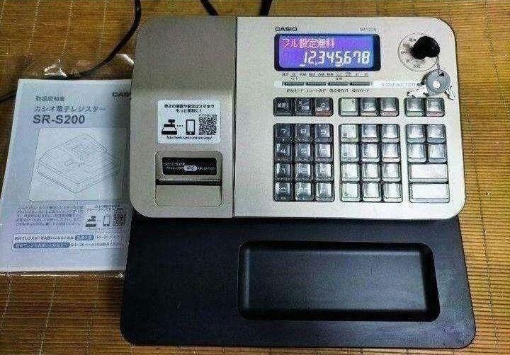 カシオレジスター SR-S200 最新機種 スマホ設定売上管理 700700 カシオ