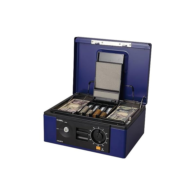 カール事務器(CARL) ショップ 手提げ金庫 キャッシュボックス B5