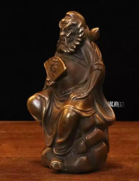 天師鐘馗仏像 販売 鎮宅 辟邪 開運 風水 招財 置物 銅製品 銅器 張天師