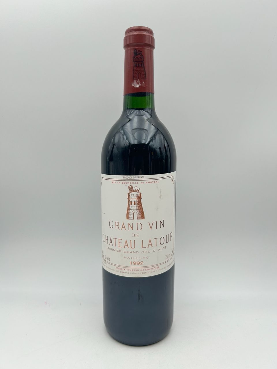 Chateau Latour 1992 赤ワイン シャトーラトゥール シャトー