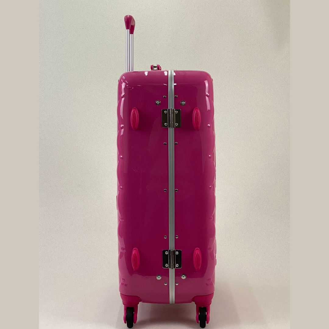 SAMSONITE】☆ハローキティ スーツケース☆レトロ可愛い ローズピンク