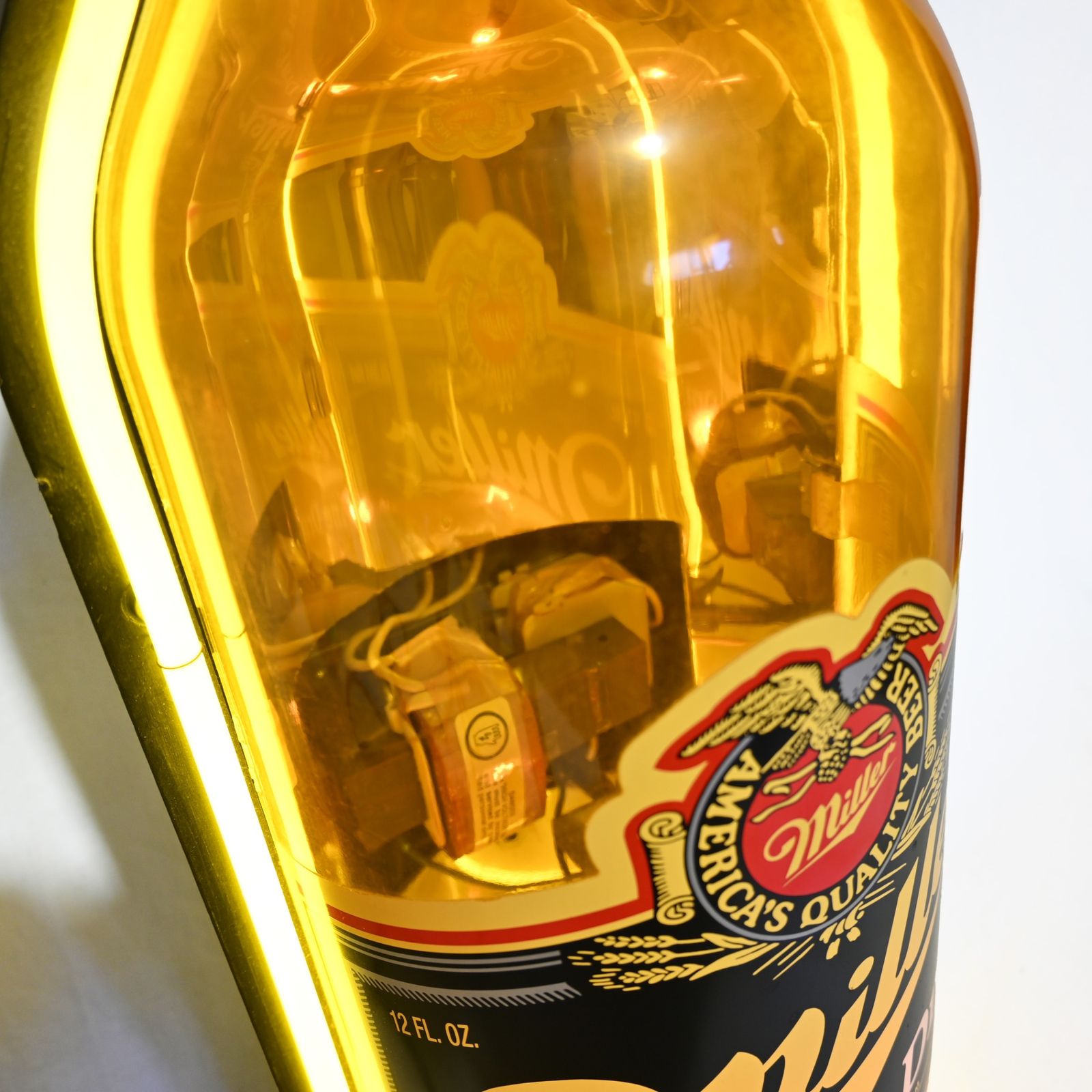 C*!様 70s ネオンサイン Miller ビール neon sign bee ネオンサイン