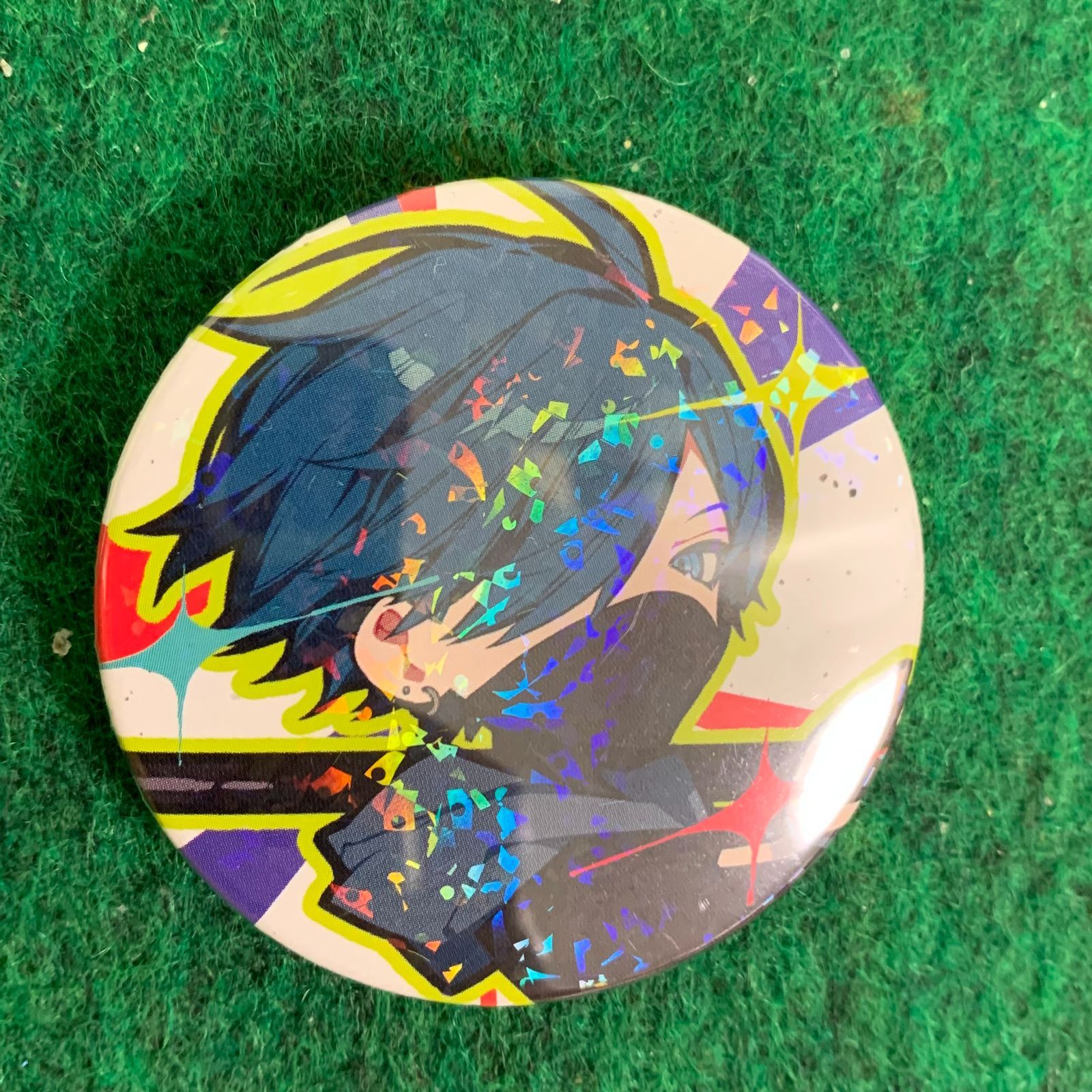 ピンズ・ピンバッジ・缶バッジ CR Crazy raccoon vanilla Vanilla