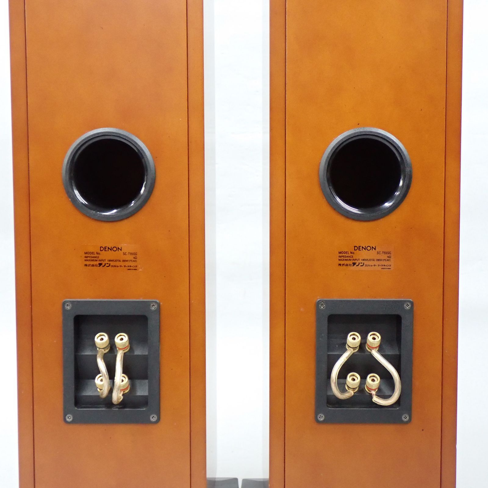 DENON デノン 高品質 スピーカー SC-T55SG トールボーイ型 動作品#14699