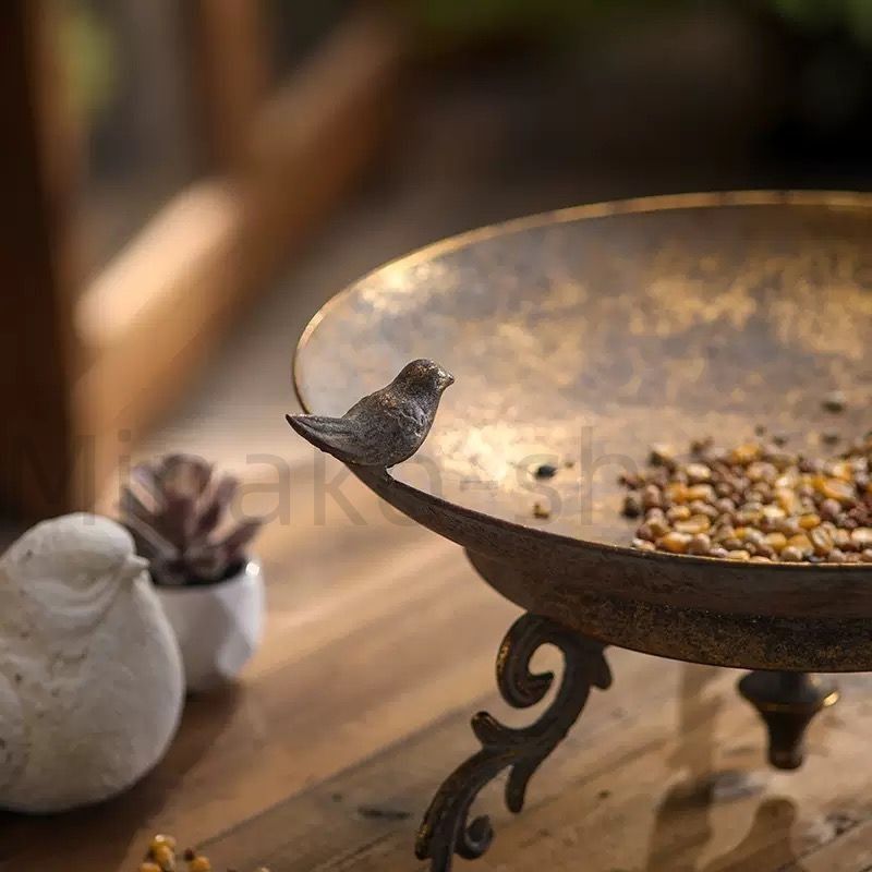 バードバス バードフィーダー 野鳥 エサ台 水飲み台 水浴び 鳥 庭