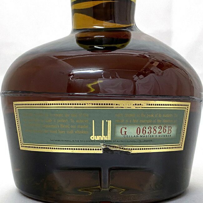 ダンヒル ジェントルマンズ スペイサイド ウイスキー 箱付 - メルカリ