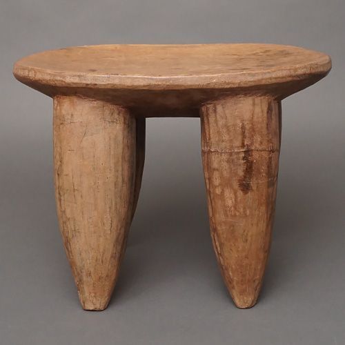 南 アフリカ製木製彫刻アート アフリカ コートジボワール セヌフォ