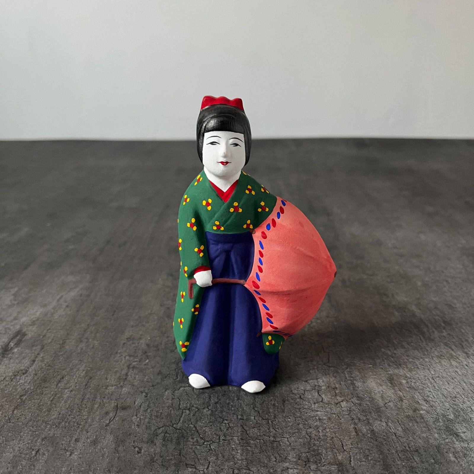 郷土玩具 長崎 古賀土人形 西洋婦人 作者:小川亨 【公式通販】