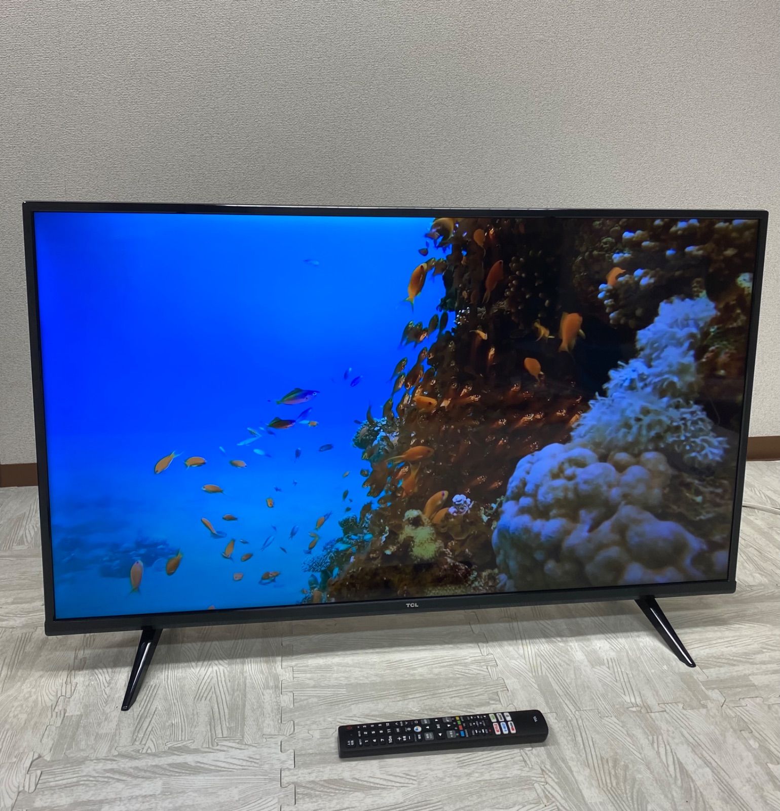 至急】TCL 43P615 Android対応液晶テレビ