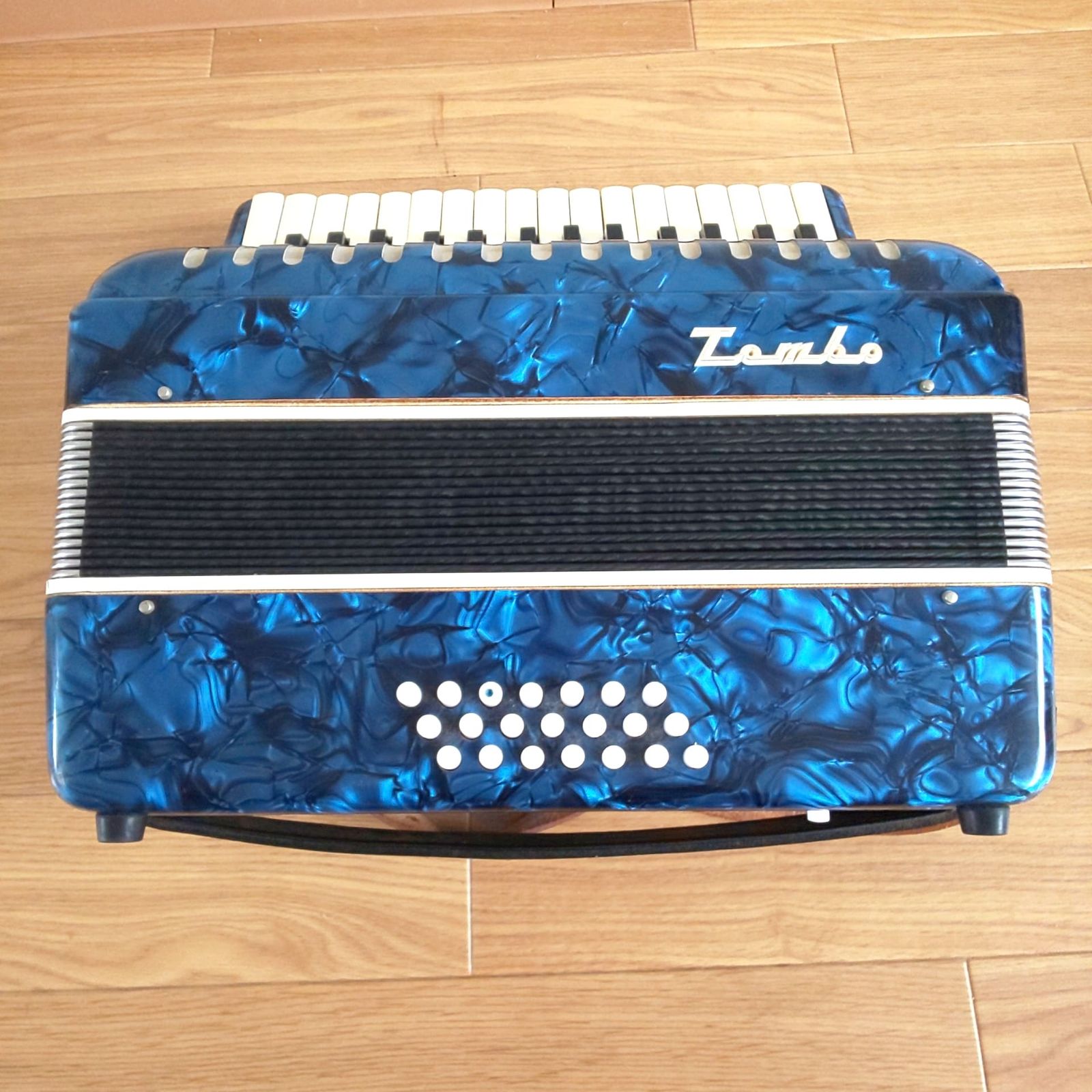 1272 TOMBO No.211 アコーディオン 楽器 コレクション 音出し確認済み