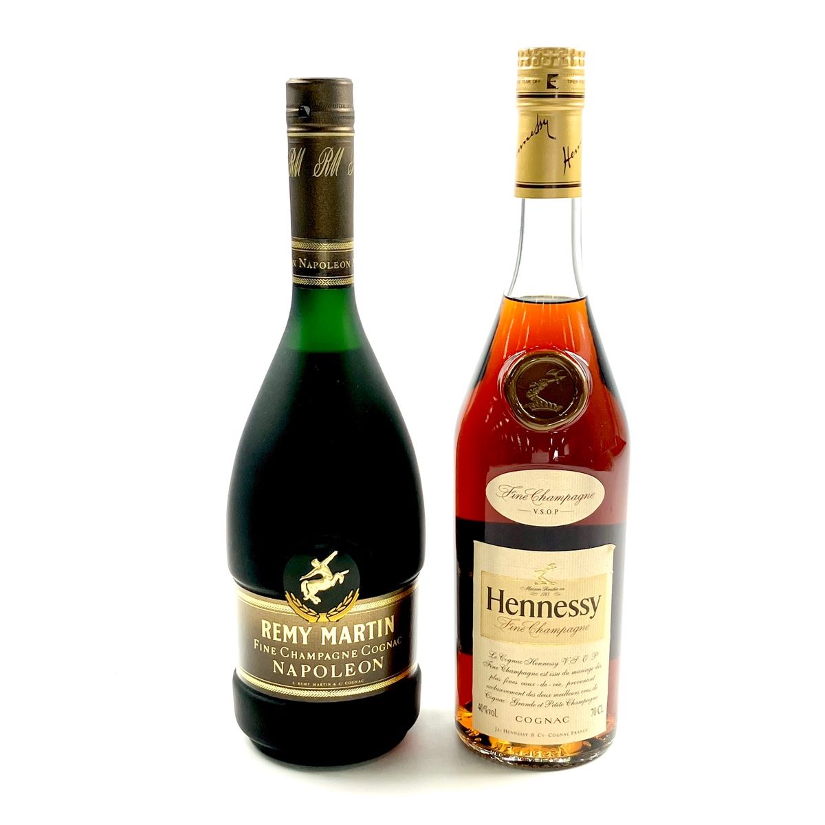 2本 ヘネシー Hennessy 節約 VSOP ファイン シャンパーニュ グリーン