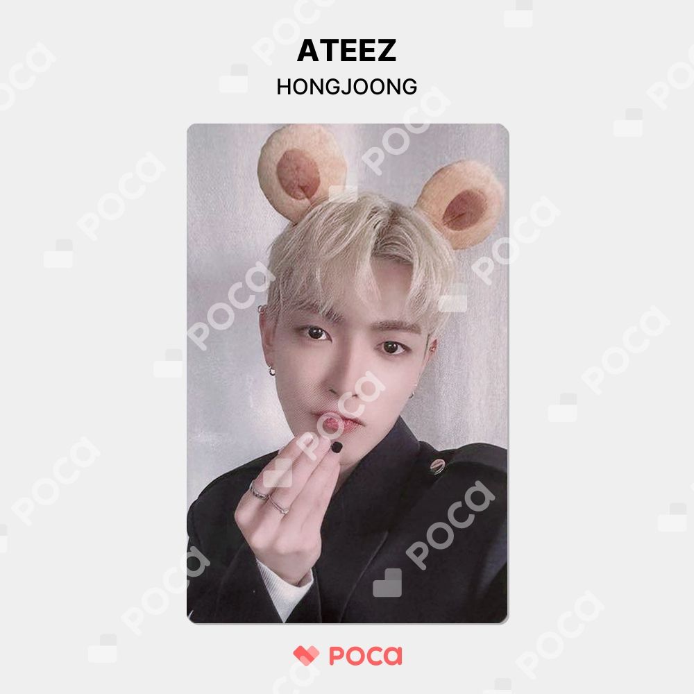 ATEEZ ホンジュン Hongjoong トレカ サノク 공방 mini5 ①