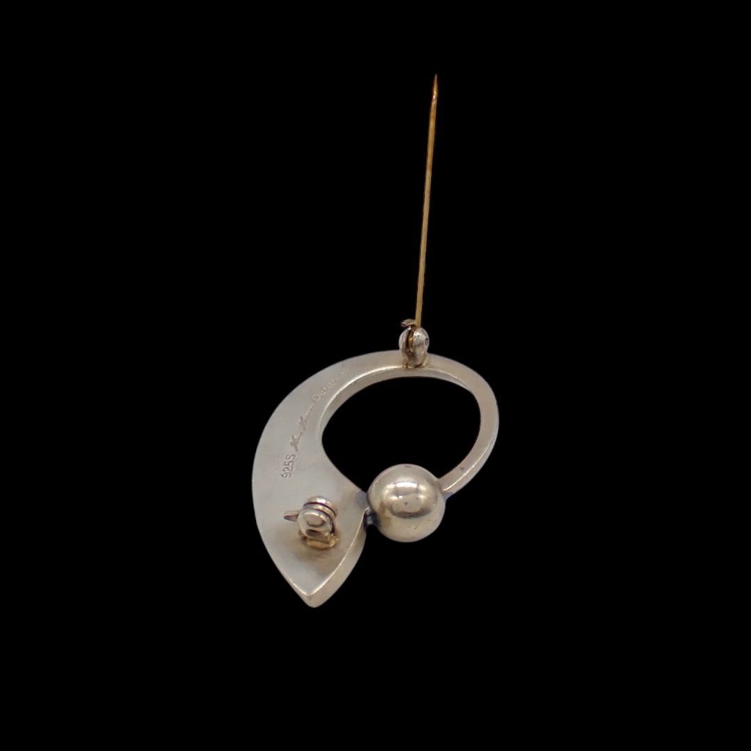 ジョージジェンセン Georg Jensen HaH ハンスハンセン ブローチ 2024