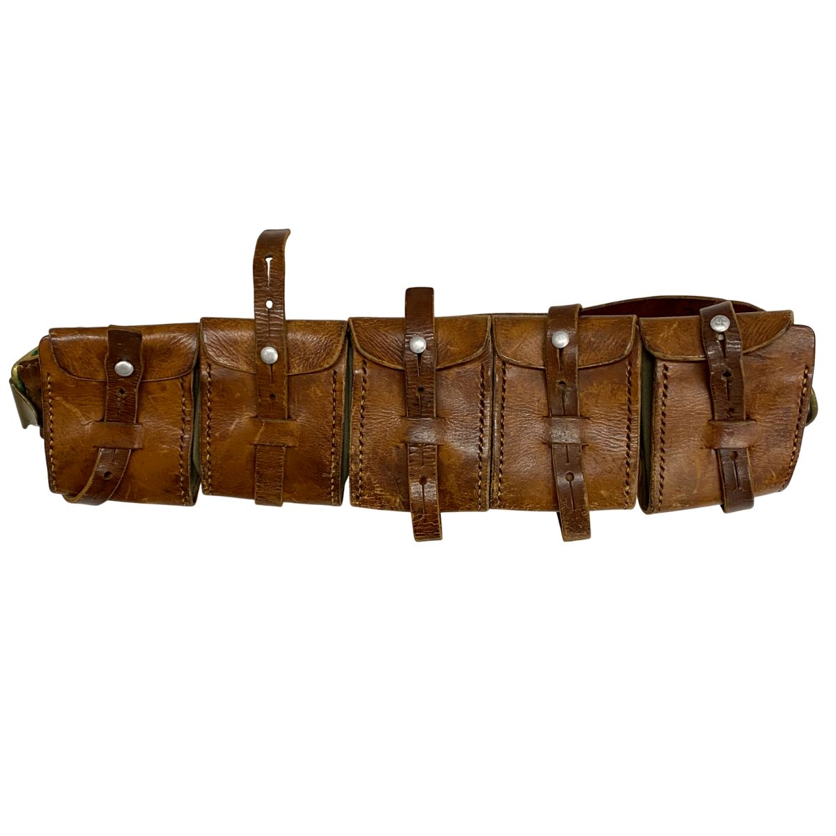 ヴィンテージ vintage スウェーデン軍 バンダリアポーチ 5連 カオス